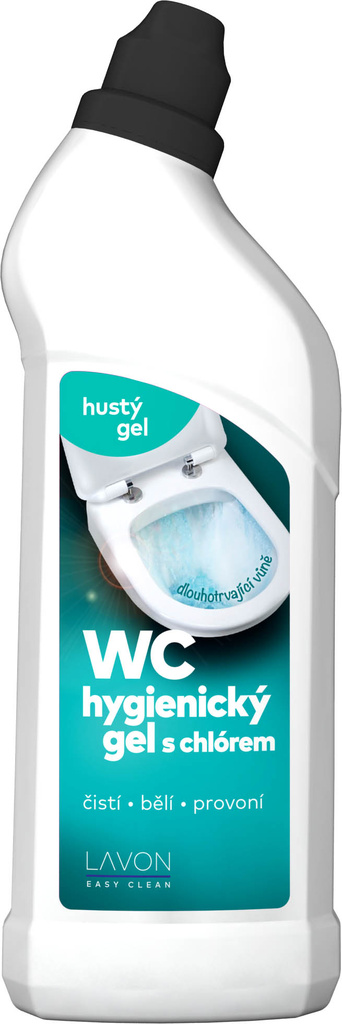 Lavon  WC hygienický gel s chlórem / 750ml
