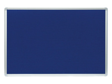 Tabule filcová v hliníkovém rámu ARTA - 60 x 90 cm / modrá