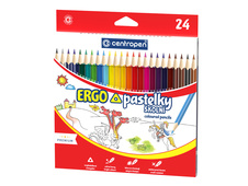 Pastelky Centropen ERGO - 24 barev