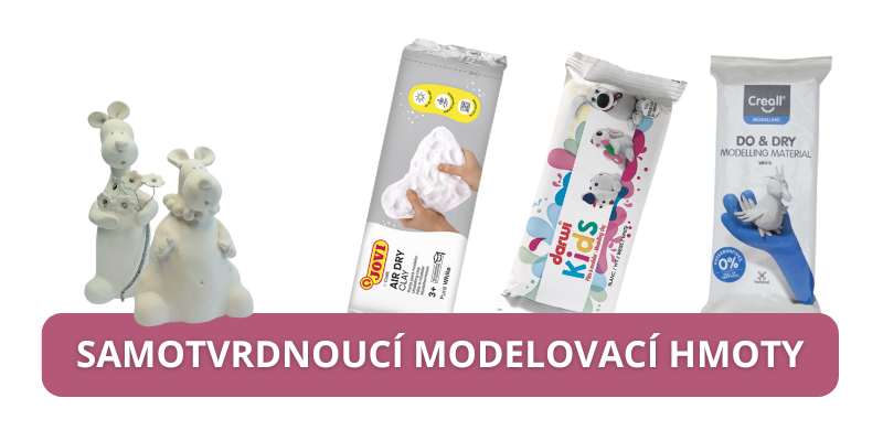 Vyzkoušeli jsme samotvrdnoucí modelovací hmoty